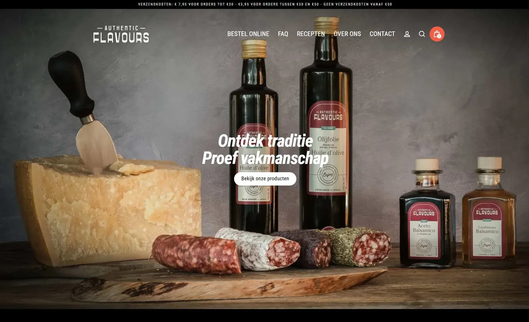 Authentic Flavours webshop