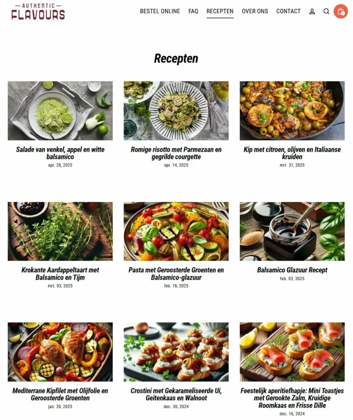 Authentic Flavours recipes
