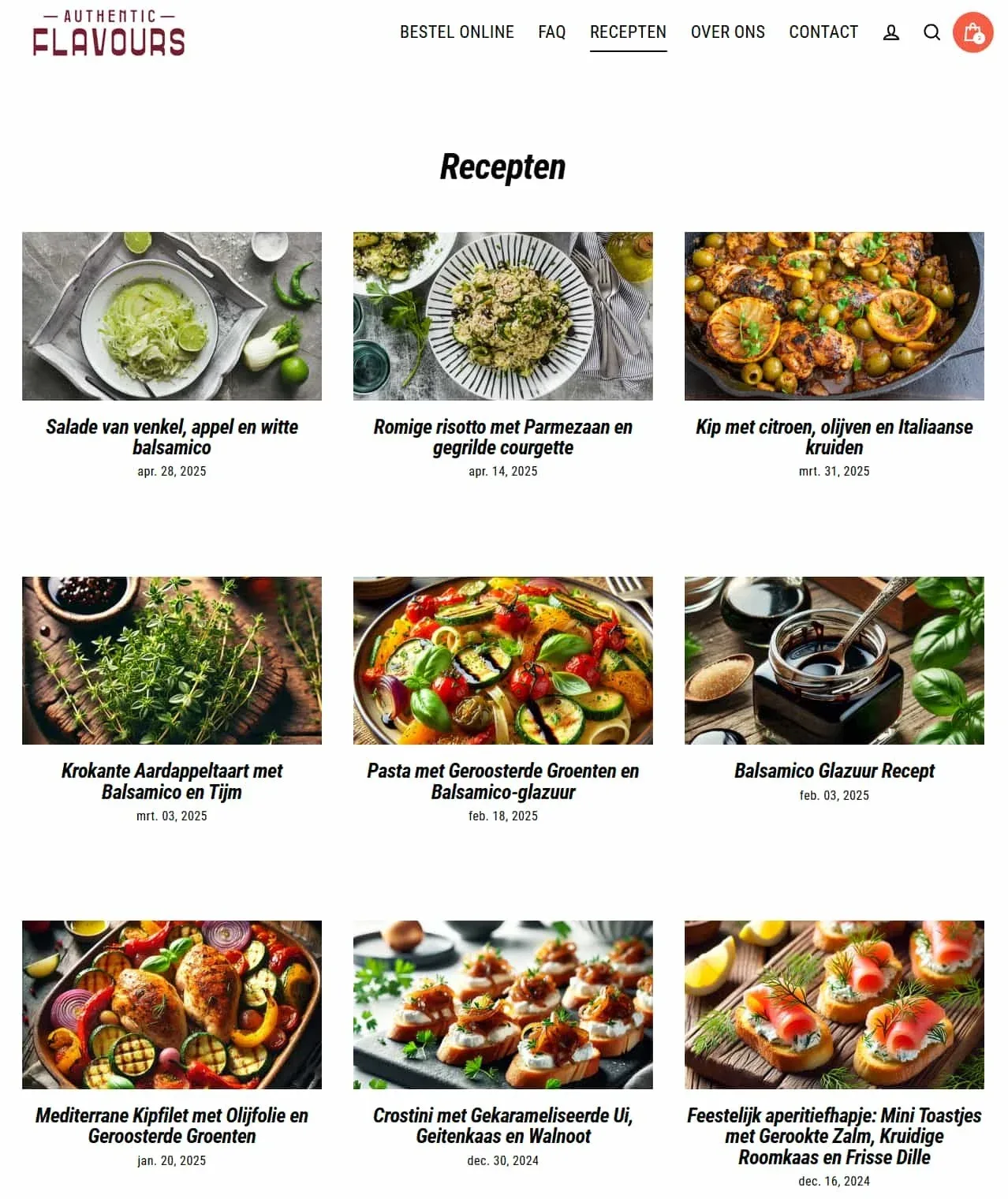 Authentic Flavours recepten