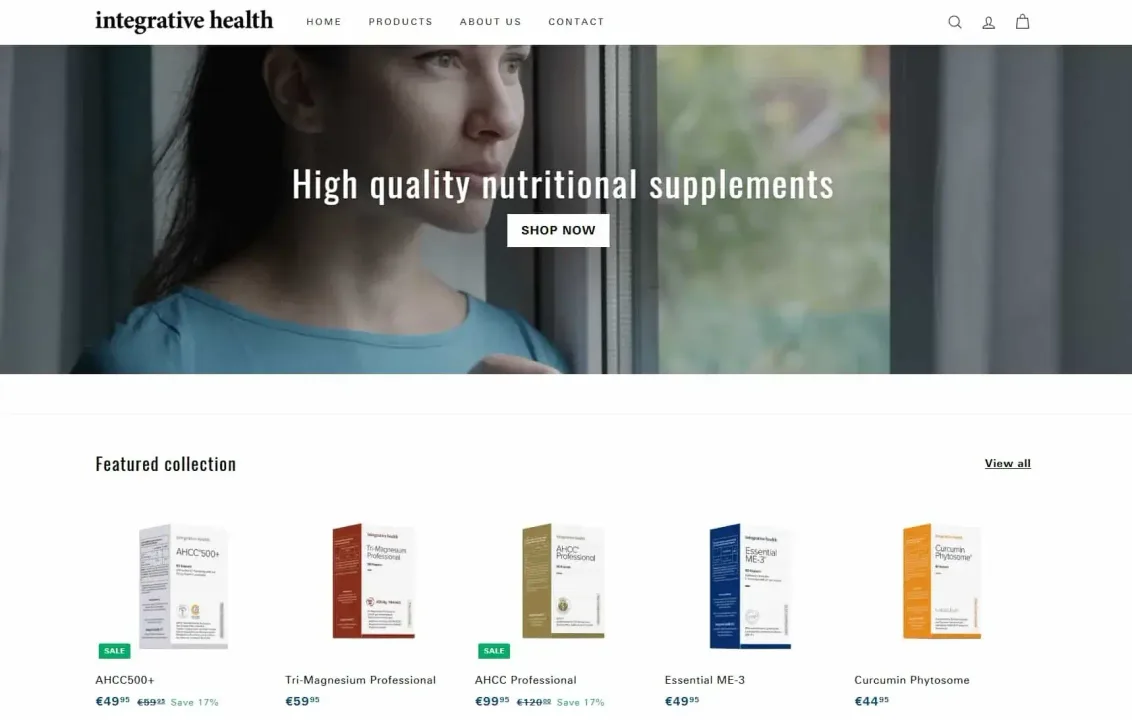 Integrative Health supplements