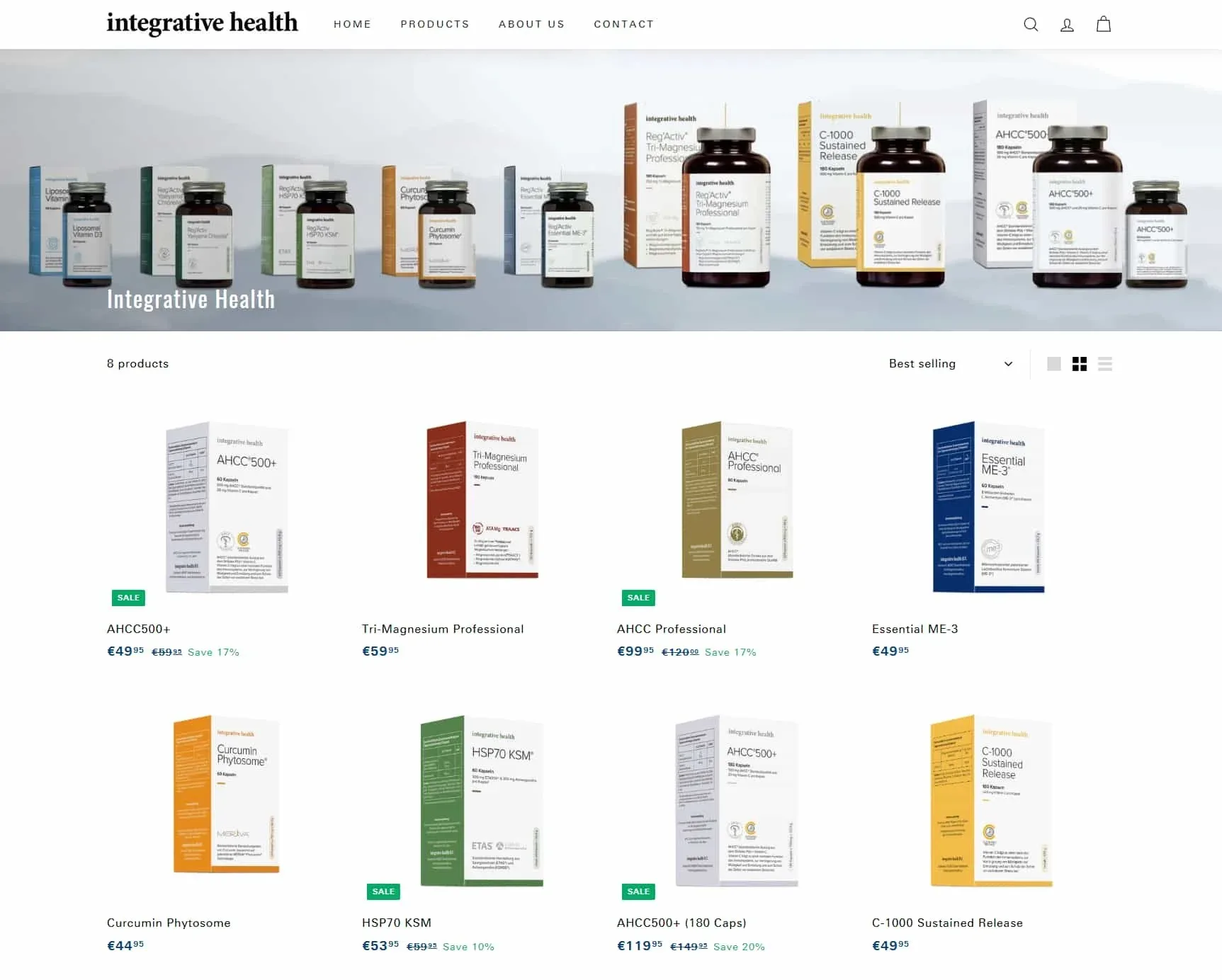 Integrative Health producten