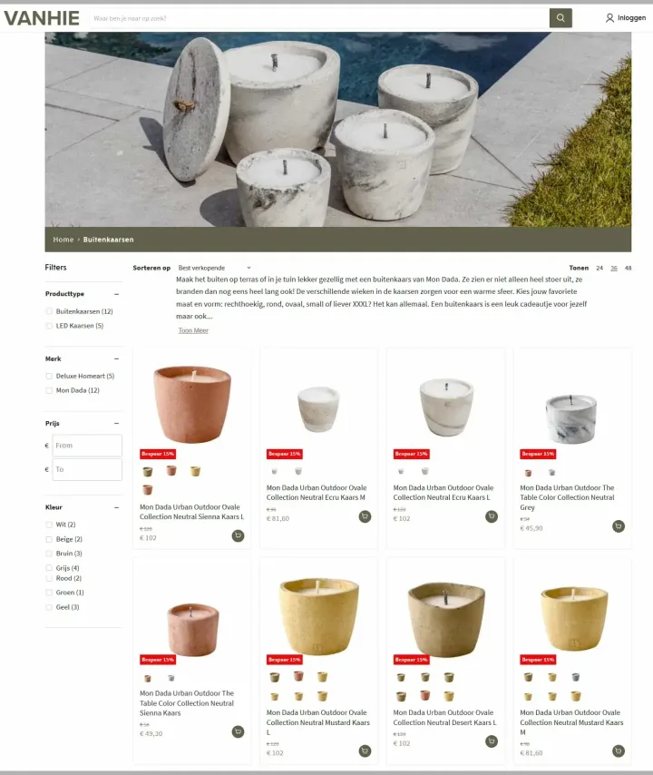 Vanhie store
