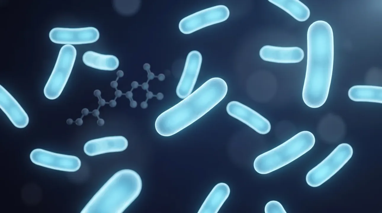AI-render van de L. fermentum ME-3 probiotische stam met glutathion